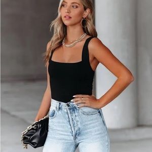 Vici Making Moves Bodysuit in Black